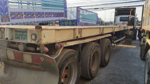 ขายหัวลากพร้อมหาง Isuzu เครื่อง 360 แรง ปี 55 พร้อมหางสามมิตร 3 เพลา ยาว 12.50 เมตร ปี 55 รถสวยเดิมๆพร้อมใช้งานค่ะ