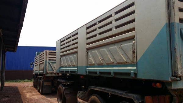 ขายรถบรรทุก 22 ล้อ พ่วงแม่ลูก-ดั๊มพ์ ยี่ห้อ HINO MEGA FM2P 380 แรงม้า  ปี 2554   ( การันตีรถสวยจริงๆ เจ้าของขายเอง )