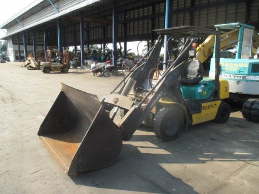 ขายครับตักๆ_เทๆ KOMATST FD20-12  เครื่องดำดีเซล4D94LE พร้อมใช้งาน