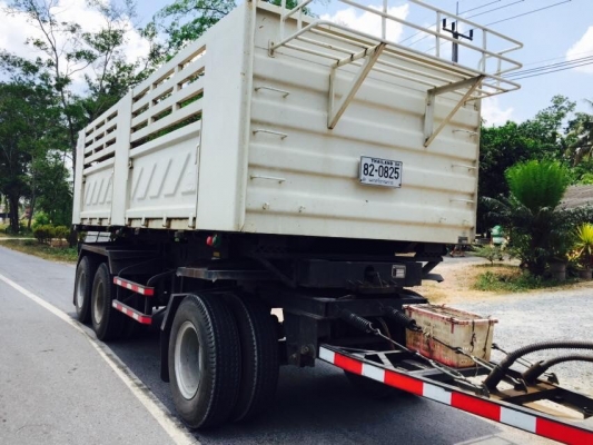 ขายรถบรรทุกพ่วง 22 ล้อ HINO เครื่อง 344 แรง ปี 55 กระบะดัมพฺสามมิตร ลูก 3 เพลา ทะเบียนพร้อม ขายรถบรรทุกพ่วง 22 ล้อ HINO เครื่อง 344 แรง ปี 55 กระบะดัมพฺสามมิตร ลูก 3 เพลา ทะเบียนพร้อม