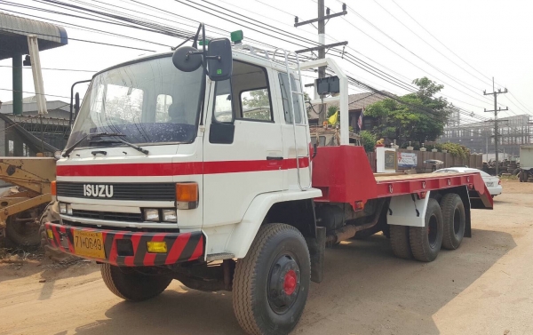 ขาย เทนเลอร์ 10 ล้อ 2 เพลา ISUZU ROCKY 210 หางต่อใหม่แข็งแรง เครื่อง 6SA1 210 แรงม้า คัสซีสวย สโลว์กลาง ยางเต็ม ทะเบียนพร้อมโอนครับ