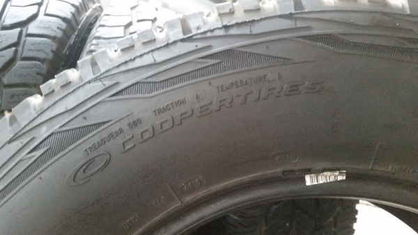 ยาง Cooper 265 65 r17