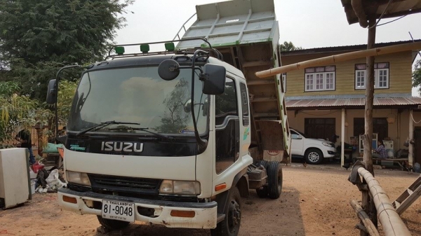 ขาย6ล้อดัมพ์ อีซูซุเดก้า 195 FRR ยาง8.25 ใหม่6เส้น กระบะดัมพ์5คิว สภาพพร้อมวิ่งใช้งาน เอกสารเล่มทะเบียนครบ