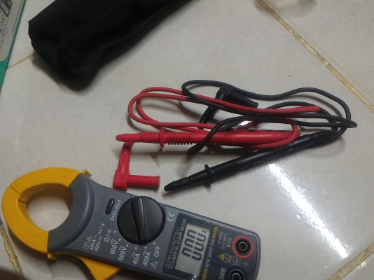 มัลติมิเตอร์ดิจิตอลจากญี่ปุ่นแบบวัดกระแสได้สูงถึง 400 A.ยี่ห้อ KYORITSU