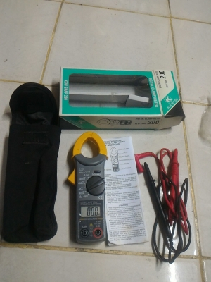 มัลติมิเตอร์ดิจิตอลจากญี่ปุ่นแบบวัดกระแสได้สูงถึง 400 A.ยี่ห้อ KYORITSU