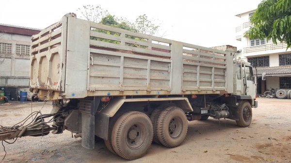 ขาย รถพ่วงดั้มแม่-ลูก ไอ้หลง FN527M-A วางเครื่อง 6D15 โบอินเตอร์ 240 แรงม้า ติดแก๊ส NGV 8 ถัง เกียร์ 10 สปีด คัสซีสวยตลอดเส้น ทะเบียนเต็มพร้อมโอนครับ