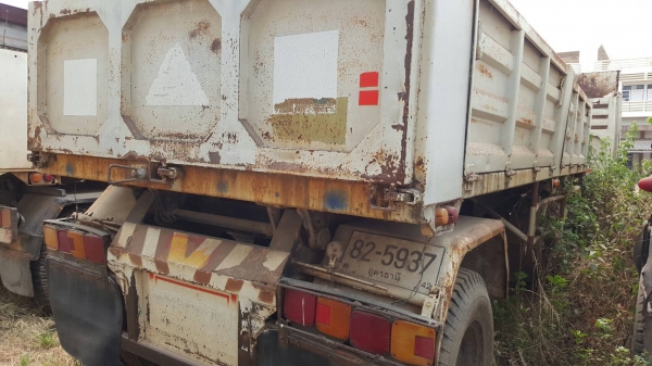 ขาย รถพ่วงดั้มแม่-ลูก ไอ้หลง FN527M-A วางเครื่อง 6D15 โบอินเตอร์ 240 แรงม้า ติดแก๊ส NGV 8 ถัง เกียร์ 10 สปีด คัสซีสวยตลอดเส้น ทะเบียนเต็มพร้อมโอนครับ