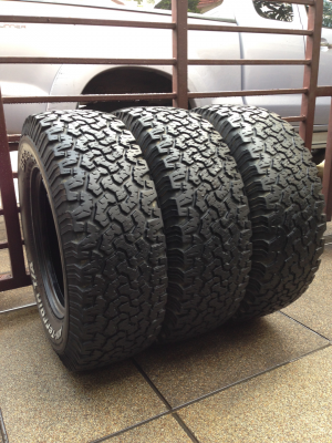 ยาง All BF Goodrich 265 70 16 ปลายปี11 ดอกเต็ม จำนวน 3เส้น ราคาไม่แพง