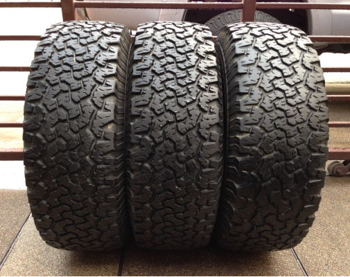 ยาง All BF Goodrich 265 70 16 ปลายปี11 ดอกเต็ม จำนวน 3เส้น ราคาไม่แพง