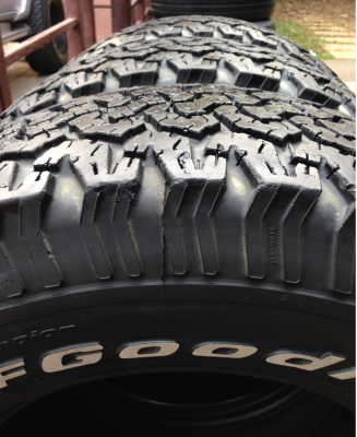 ยาง All BF Goodrich 265 70 16 ปลายปี11 ดอกเต็ม จำนวน 3เส้น ราคาไม่แพง