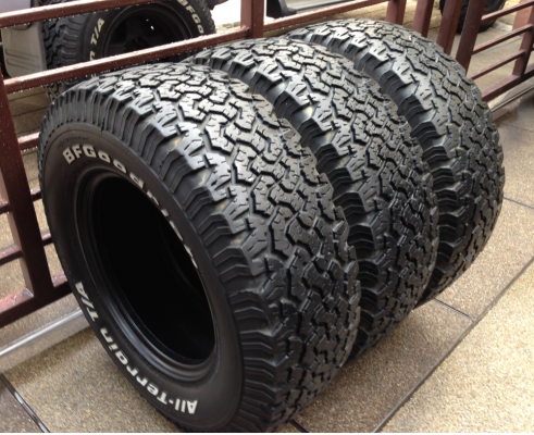 ยาง All BF Goodrich 265 70 16 ปลายปี11 ดอกเต็ม จำนวน 3เส้น ราคาไม่แพง