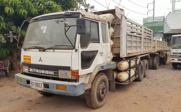 ขาย รถพ่วงดั้มแม่-ลูก ไอ้หลง FN527M-A วางเครื่อง 6D15 โบอินเตอร์ 240 แรงม้า ติดแก๊ส NGV 8 ถัง เกียร์ 10 สปีด คัสซีสวยตลอดเส้น ทะเบียนเต็มพร้อมโอนครับ