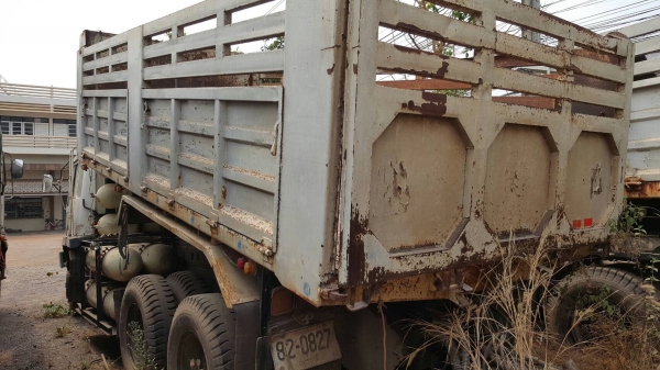 ขาย รถพ่วงดั้มแม่-ลูก ไอ้หลง FN527M-A วางเครื่อง 6D15 โบอินเตอร์ 240 แรงม้า ติดแก๊ส NGV 8 ถัง เกียร์ 10 สปีด คัสซีสวยตลอดเส้น ทะเบียนเต็มพร้อมโอนครับ