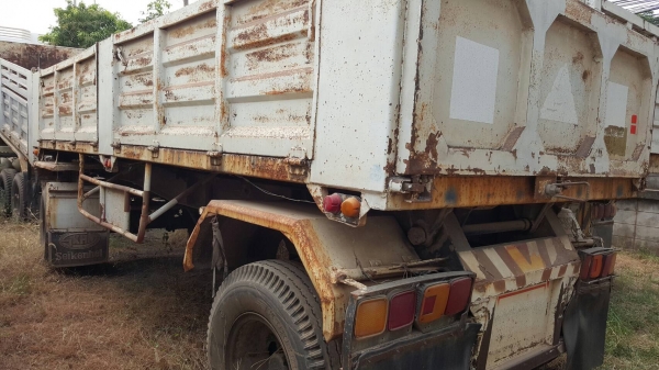 ขาย รถพ่วงดั้มแม่-ลูก ไอ้หลง FN527M-A วางเครื่อง 6D15 โบอินเตอร์ 240 แรงม้า ติดแก๊ส NGV 8 ถัง เกียร์ 10 สปีด คัสซีสวยตลอดเส้น ทะเบียนเต็มพร้อมโอนครับ