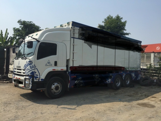 ขายรถisuzu FVM 10 ล้อ เพลาเดียว ตู้ยาว7.7 ม. สนใจติดต่อ 089-8914921คุณตุ๊กตา