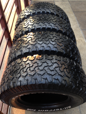 ยาง All BF goodrich 265 70 16 ดอกเต็ม ใช้ยาว ราคาไม่แพง