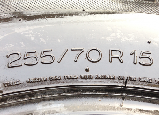 ยาง Michelin 255 70 15 ปี12 พร้อมใช้งาน ราคาไม่แพง