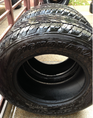 ยาง Yokohama 265 65 17 ปี14 ดอกเต็ม ใช้ยาว ราคาไม่แพง