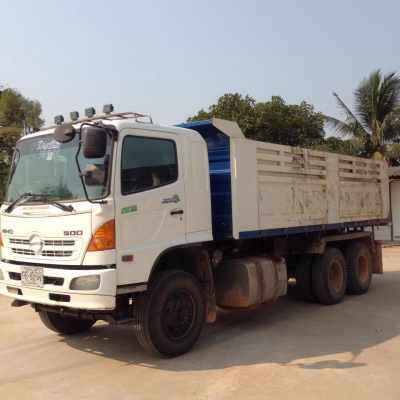 ขายสิบล้อ HINO FM1A 330 ปี53 ดั้มสามมิตรมีระบบลากพ่วงรถสวยพร้อมใช้งาน