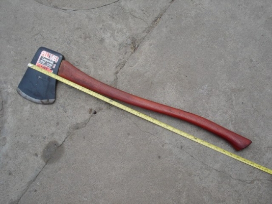 ขายขวานพลัมเมกางานใหม่เก่าเก็บ PLUMB AXE Tasmanian Made in USA.