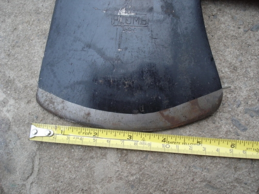 ขายขวานพลัมเมกางานใหม่เก่าเก็บ PLUMB AXE Tasmanian Made in USA.