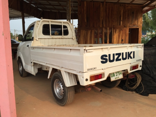SUZUKI CARRY ปี08 แก้สโรงงาน เล่มพร้อมโอน ภาษีเต็ม สีสวยเดิมบาง