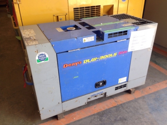ตู้เชื่อมสนามพร้อมสำรองไฟ รุ่น Denyo DLW-300LS