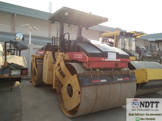 ขายรถบด 12ตัน DYNAPAC CC522 #62910655 5xxxชม. ปี1999 รถเก่าญี่ปุ่นไม่เคยใช้งานในไทยครับ ขายรถบด 12ตัน DYNAPAC CC522 #62910655 5xxxชม. ปี1999 รถเก่าญี่ปุ่นไม่เคยใช้งานในไทยครับ
