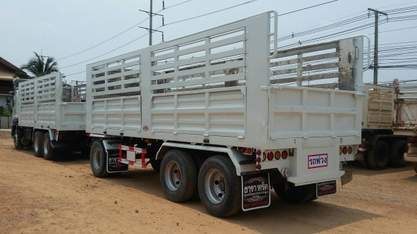 ฟรีดาวน์ !!! รถพ่วงไม่ดั๊มพ์/ISUZU/รุ่นFXZ/360แรงม้า/ปี52