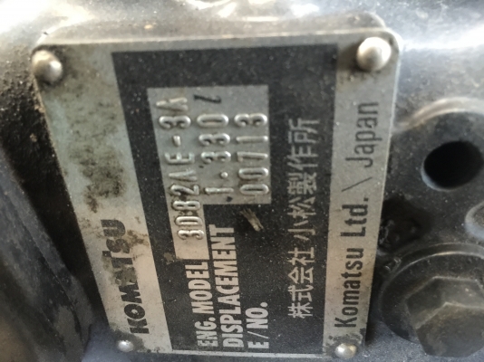 ขายครับเจาะดินปักเสา_KOMATSU PC20-7E