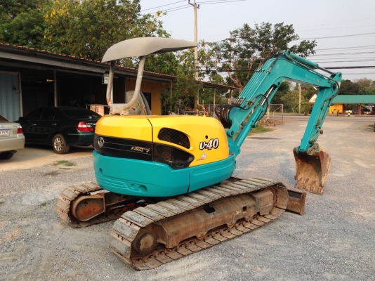 KUBOTA U40-3 ปี2004 ญี่ปุ่นแท้ สวยพร้อมใช้ โทร.090-986-2521 อ๊อบ