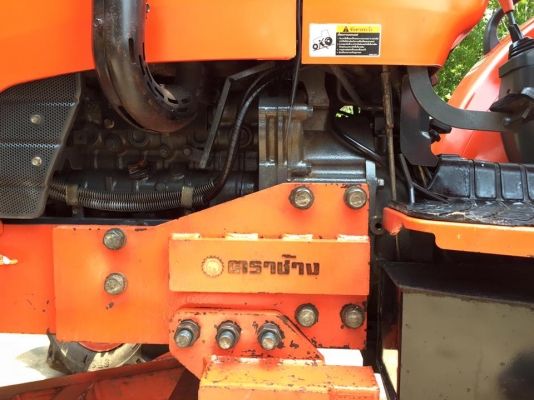 ขายรถไถ Kubota M7040 (4WD) พร้อมดันหน้า ผานพรวนช้าง รถเดิมๆ พร้อมใช้งานครับ