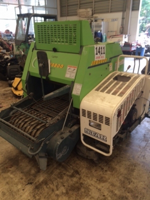 เครื่องอัดฟาง ก้อนกลม นำเข้า เครื่องยนต์ 9.5 แรง