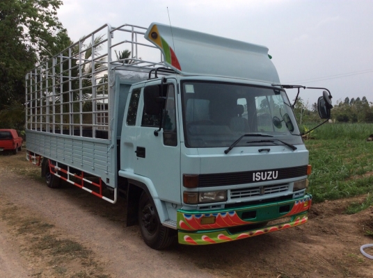 ISUZU 6ล้อ Rocky เครื่อง 195 แรง ยาว 7.2 ม. พวงมาลัยพาว์เวอร์ กระจกไฟฟ้า เบรคจิฟฟี่   เครื่องดี ครัทซีสวย  รถพร้อมใช้งาน ขาย 620,000 บาท ศุภากร 081-1903107, 081-4252943