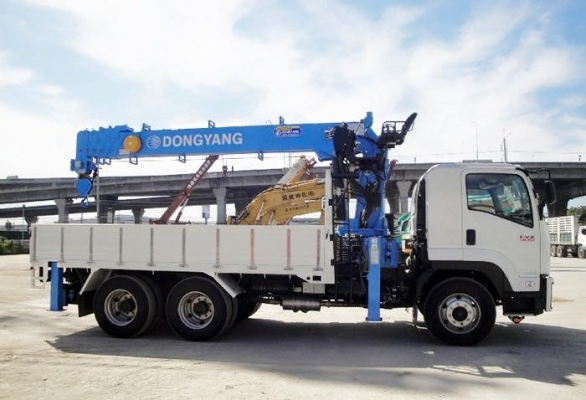 ขายเครน UNIC , DONGYANG พร้อมรถบรรทุก HINO ISUZU มือ 1