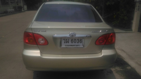 เก๋ง อัลติส