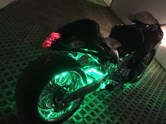 HAYABUSA 1300 2012 ชุดแต่งเทพตรงรุ่นจากเมกา แต่งทั้งคัน โดนไปกว่า7แสน