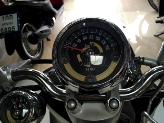 Fino i ลายพรีเมี่ยม สีเทาดำ หัวฉีด ช่วยประหยัดน้ำมันขั้นเทพ รถเดือน มิ.ย.ปี56 ไมล์ 25xxx โล แถม 3 รายการ 23900