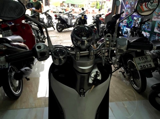 Fino i ลายพรีเมี่ยม สีเทาดำ หัวฉีด ช่วยประหยัดน้ำมันขั้นเทพ รถเดือน มิ.ย.ปี56 ไมล์ 25xxx โล แถม 3 รายการ 23900