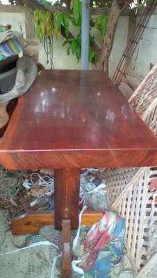 โต๊ะไม้มะค่า หน้ากว้าง 80-90ซม.ตัวละ40,000.-