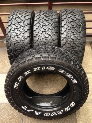 ยาง All Maxxis AT980 ตัวใหม่ 265 65 17 ปลายปี14 ดอกเต็ม ใช้กันยาว ราคาไม่แพง