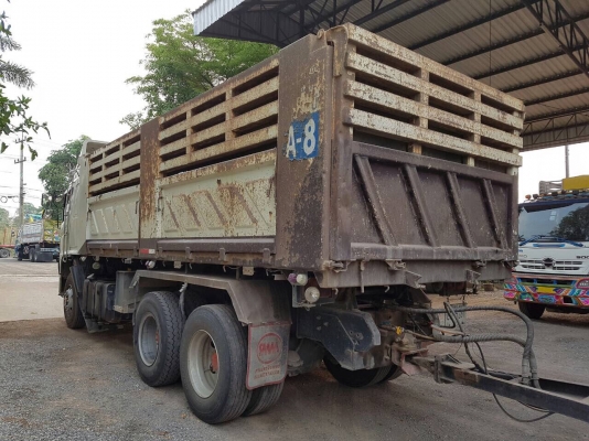 บรรทุกพ่วง ฮีโน่ ซี่รี่500 กระบะสามมิต  380 แรง