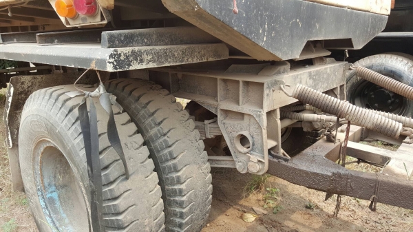 ขาย รถพ่วงดั้มแม่-ลูก HINO FM227 ติดแก๊ส NGV 8 ถัง วางหัวโปรเฟีย เครื่อง EM100 220 แรงม้า คัสซีสวยตลอดเส้น สโลว์กลาง ยางเต็ม ทะเบียนพร้อมโอน