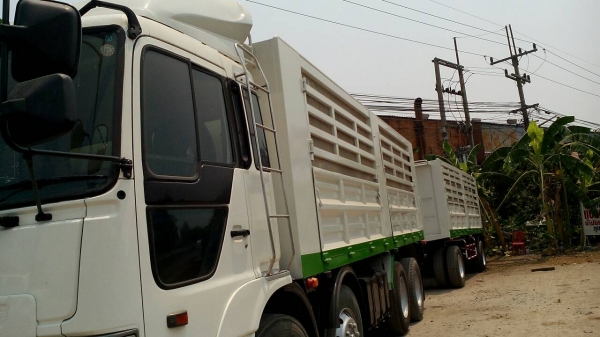 ขออนุญาติขายโปเฟีย 320แรง พ่วงแม่ลูกไม่ดั้มลูกสองคานปี 49ราคา1250000 สนใจติดต่อ  ช่างดำ  0853224877-0988930465