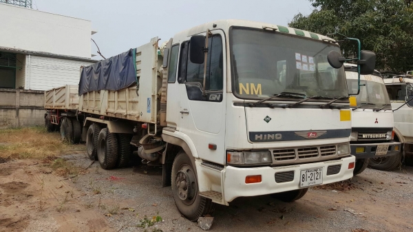 ขาย รถพ่วงดั้มแม่-ลูก HINO FM227 ติดแก๊ส NGV 8 ถัง วางหัวโปรเฟีย เครื่อง EM100 220 แรงม้า คัสซีสวยตลอดเส้น สโลว์กลาง ยางเต็ม ทะเบียนพร้อมโอน ขาย รถพ่วงดั้มแม่-ลูก HINO FM227 ติดแก๊ส NGV 8 ถัง วางหัวโปรเฟีย เครื่อง EM100 220 แรงม้า คัสซีสวยตลอดเส้น สโลว์กลาง ยางเต็ม ทะเบียนพร้อมโอน