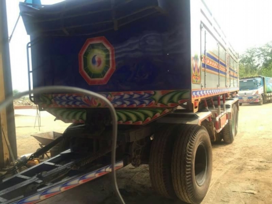 ขายลูกพ่วงดัมพ์มิเนียมอู่ SA นครปฐม 3 เพลาแท้ ปี 54 ยาว 7 เมตร พร้อมใช้งาน ขายลูกพ่วงดัมพ์มิเนียมอู่ SA นครปฐม 3 เพลาแท้ ปี 54 ยาว 7 เมตร พร้อมใช้งาน