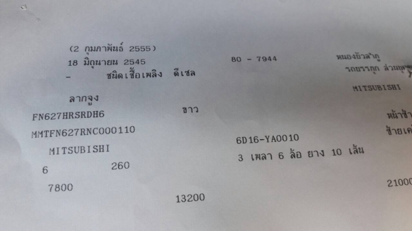 ขาย หัวลากไอ้หลง MMTFN627RNC ปี 45 พร้อมหาง 3 เพลา ยาว 12 เมตร เครื่องยนต์ 260 แรงม้า เกียรใหญ่ ช่วงล่างแน่น ทะเบียนพร้อมโอน
