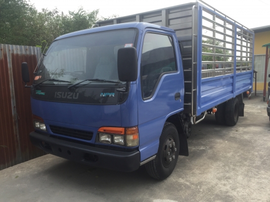 ขายISUZU NPR เครื่อง 130แรงเทอโบว์ กระบะสแตนเลสสภาพสวยมาก 089-4324977
