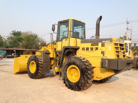 KOMATSU WA300-3 ญี่ปุ่นแท้ โทร.090-986-2521 อ๊อบ