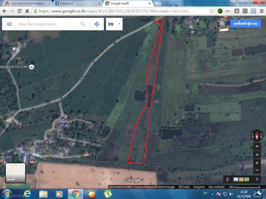 ขายที่ดิน16ไร่ อยู่ในเขตเทศบาล